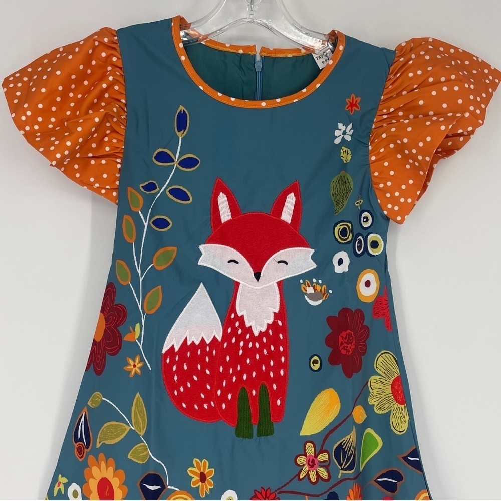 Mini Taylor Fox Dress Floral colorful - Picture 2 of 4